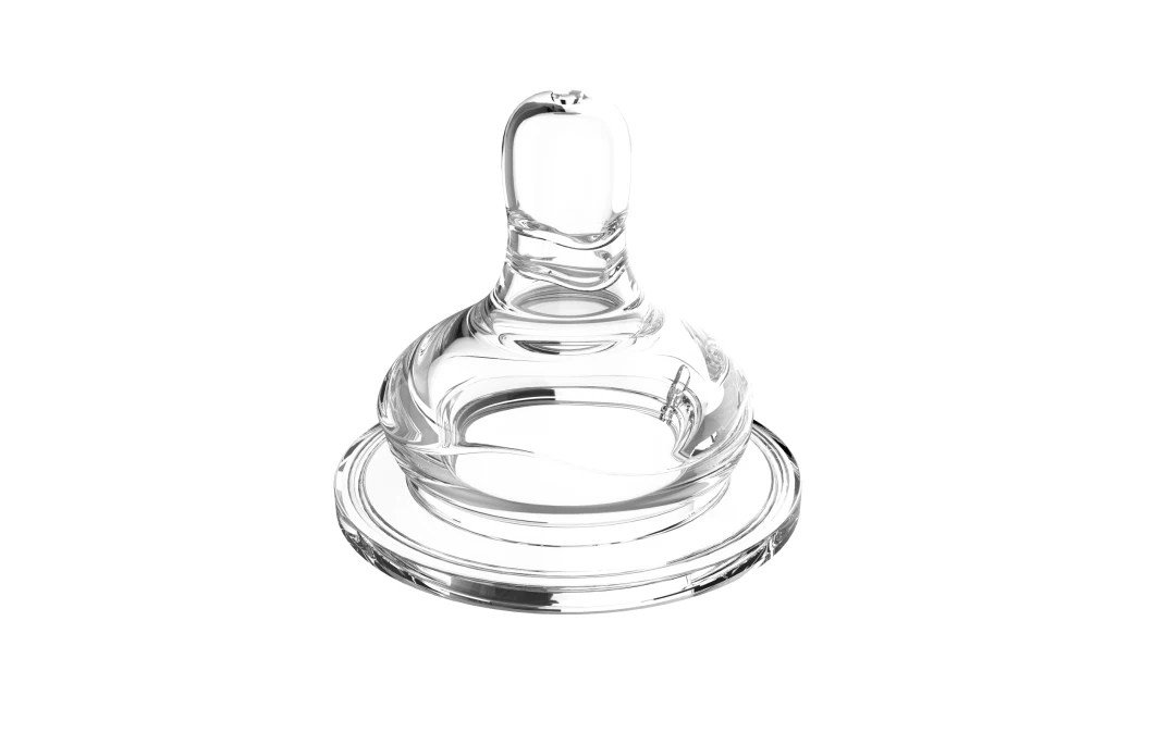 Bun BPA Free Food Grade Liquid Silicone Baby Pacifier Nipple / Teat