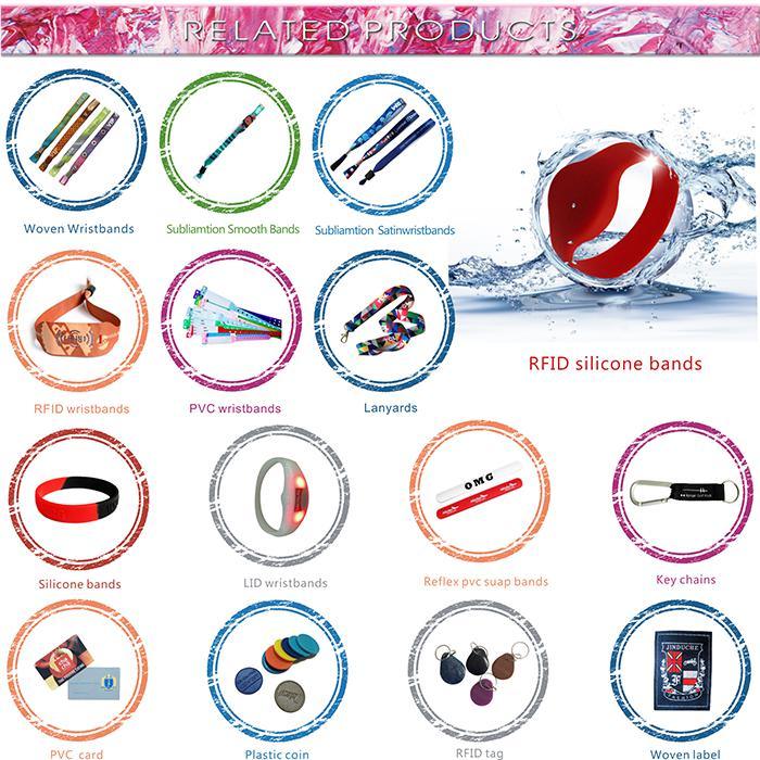 2019 Jxbands Children Tracking NFC RFID Silicone Wristband