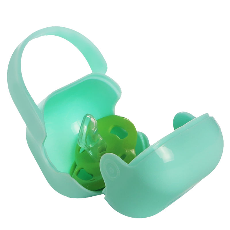 Safety Non-Toxic Baby Products Plastic Soother Case Baby Pacifier Case for Toddler