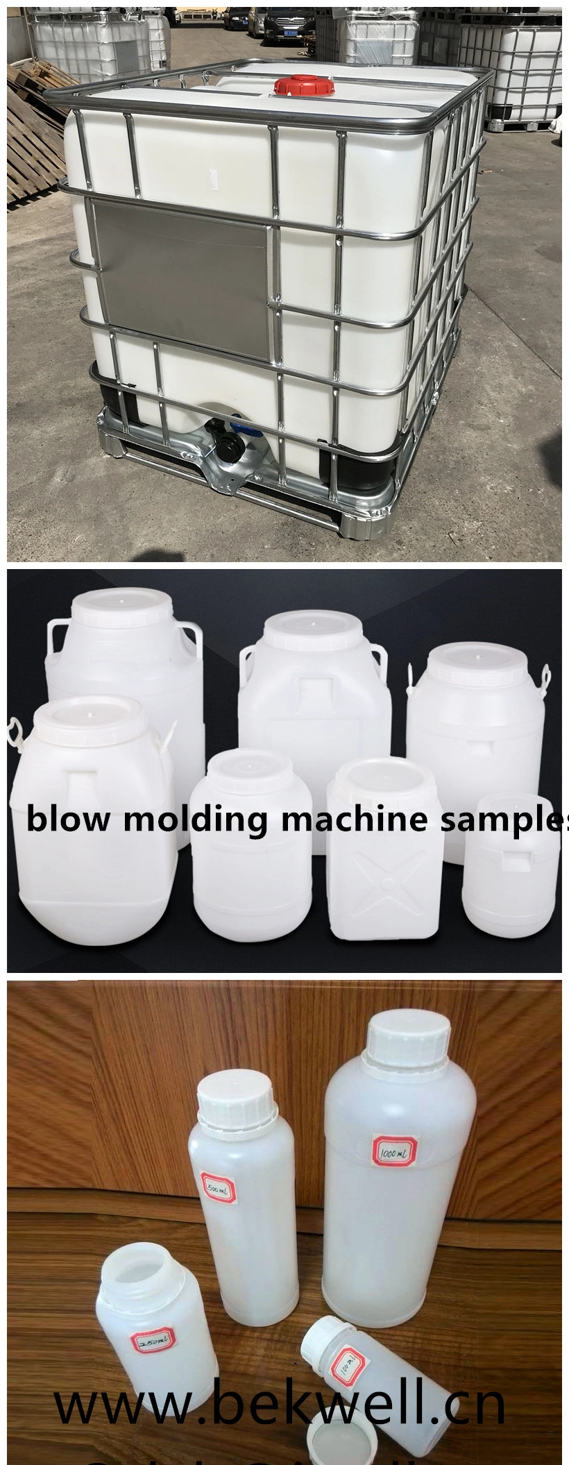 Bekwell 30L HDPE Drum/Playpen Intake Pipe Blow Molding Machine
