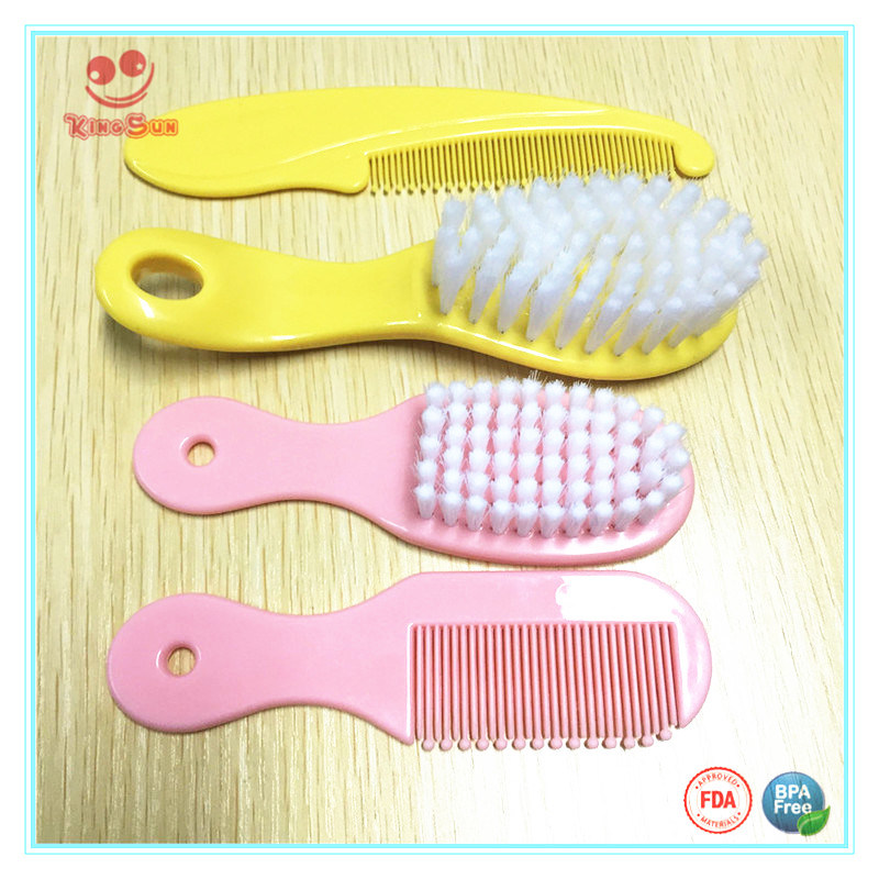 Plastic Baby Hair Comb and Brush for Newborns/Toddlers