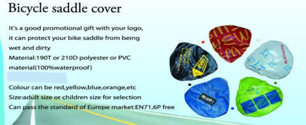 Promotional Cheap Waterproof Bike Saddle Seat Cover Rain Bicycle Cover