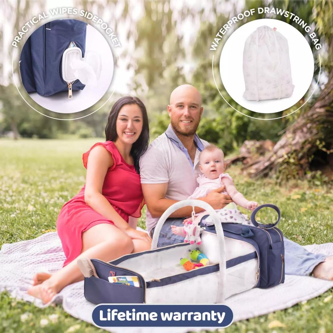 Multifunctional New Stylish Waterproof Large Functional Backpack Organizer Travel Outdoor Cloth Trendy Baby Diaper Bag