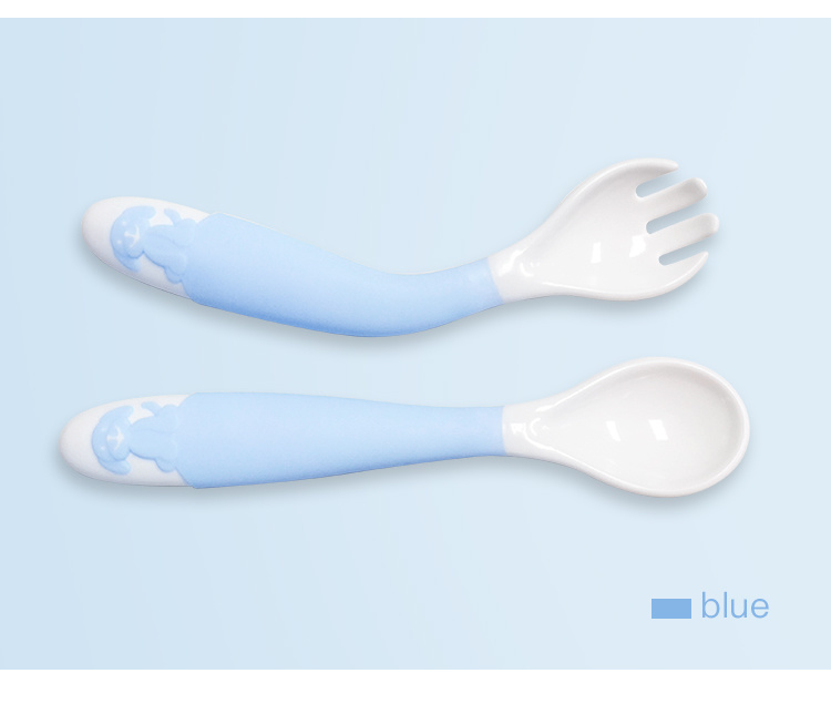 Newborn Infant Feeding Bottle Spoon Set Baby Silicone Spoon