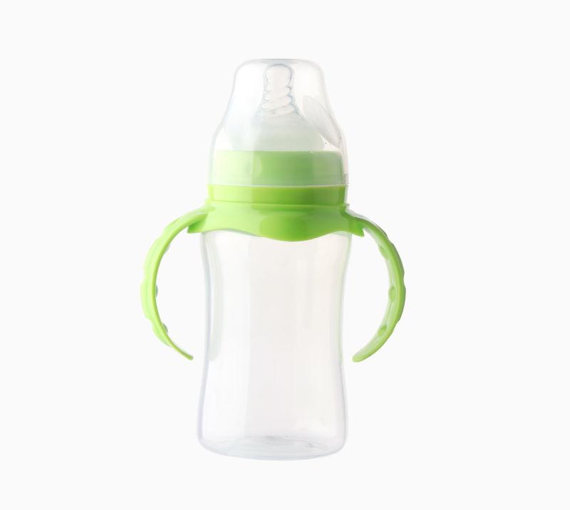 8oz Wide Neck PP Milk Feeding Bottle for Nursing Baby