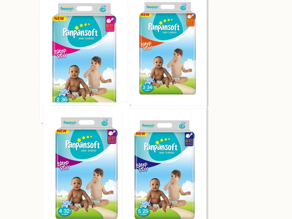 Colourful Disposable Baby Diaper, Baby Products, Baby Disposable Diaper Products