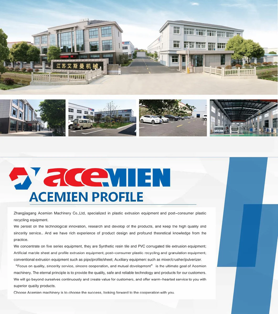 Chinese Manufactory PP Plastic Hollow Building Formwork Making Machine