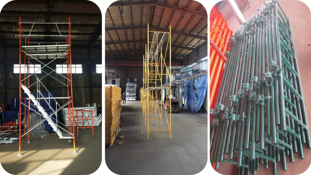 High Quality Powder Coated Push Pull Adjustable Steel Acrow Scaffolding Prop for Construction Formwork Building Support