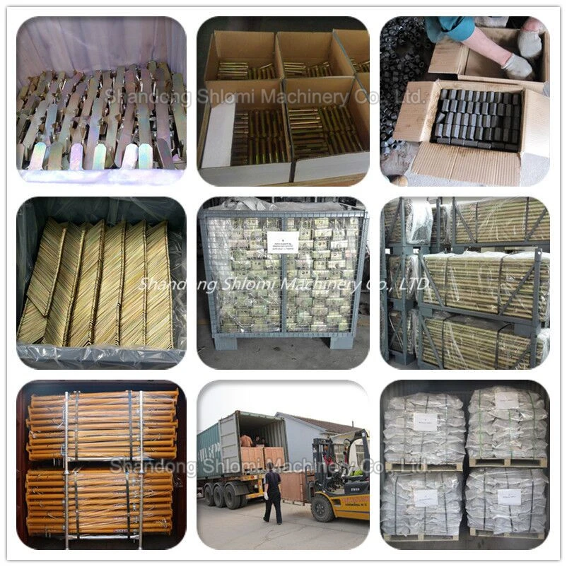Construction Formwork Concrete Wall Forming System /Aluminum Form X Flat Tie, Wall Tie, Wedge Pin