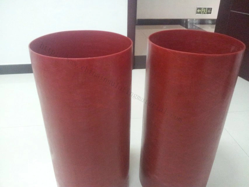 Phenolic Resin Paper Based 3520 Phenolic Laminated Paper Insulation Tube for Transformer