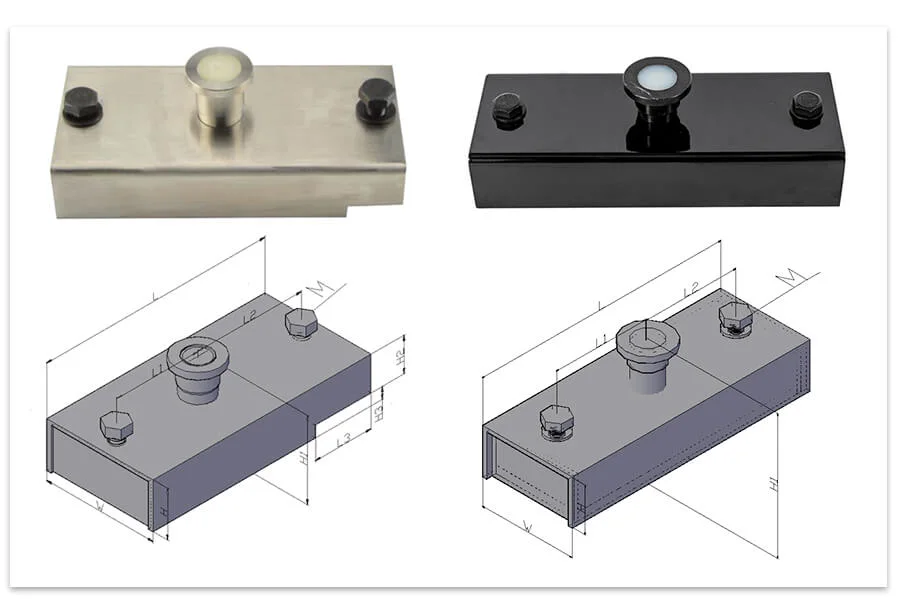 Magnetic Shuttering Box Precast Build Formwork Concrete Magnet Box
