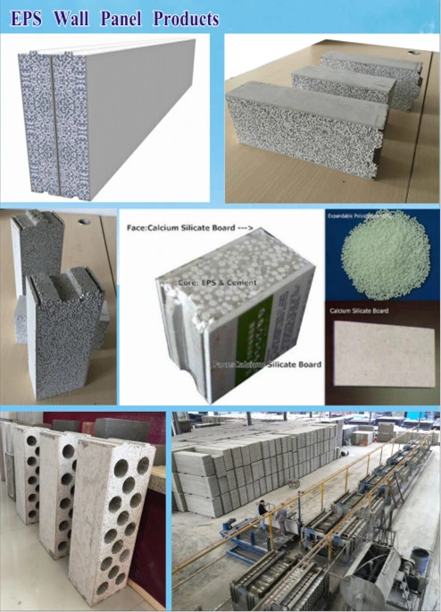 EPS Concrete Sandwich Wall Easy Panel Machine Lightweight Concrete Wall Panel Making Machine