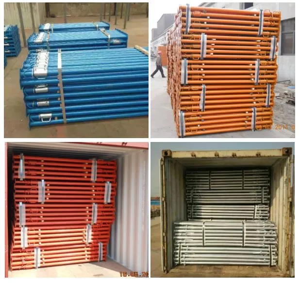 High Quality Formwork Adjustable Telescopic Push Pull Steel Scaffold Shoring Prop Hot Selling Construction European Standard