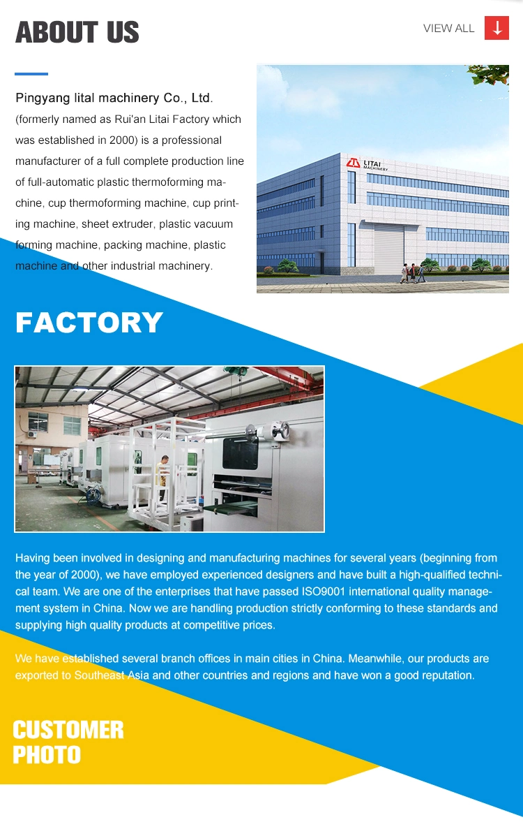 China Manufactured New Second Pet Sheet Extruder for Making Plastic Box Packing Box and Formwork Board