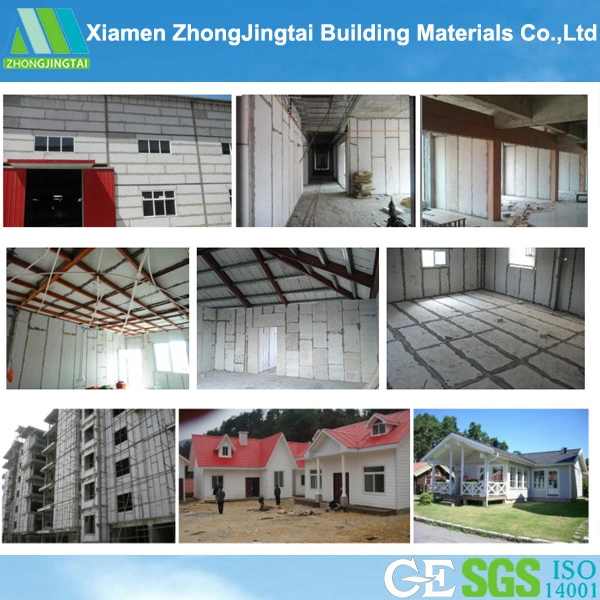 Internal Construction Commercial Concrete Partition Walls Panels