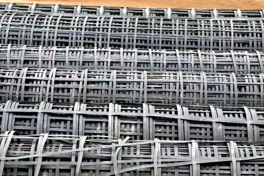 HDPE Uniaxial Dual Axis Geogrid Tgdg50 /100/150 for Retaining Wall Plastic Geogrid