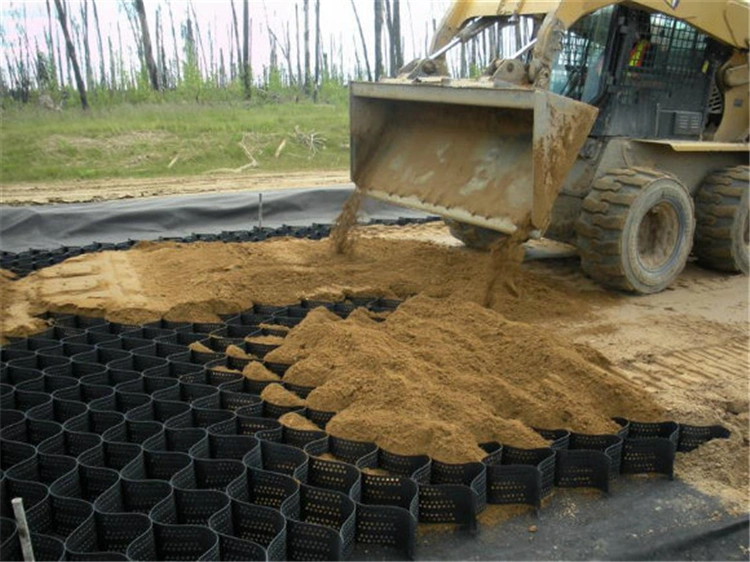 Driveway Drainage Ground Reinforcement Cellular Systems with Honeycomb Structure