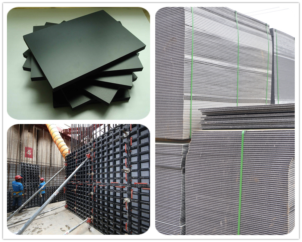 Construction PVC Foam Board / PVC Building Materials / Plastic Formwork Sheet