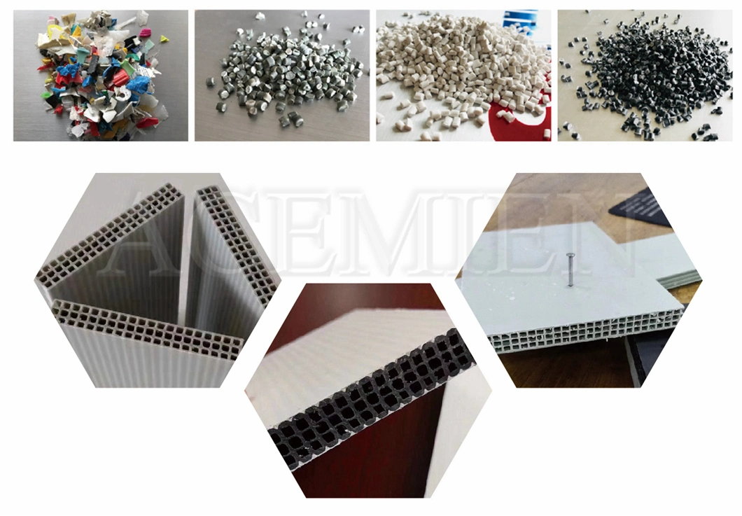 4X8 18mm PP Hollow Plastic Formwork Building Plastic Plywood Sheet Production Making Machine