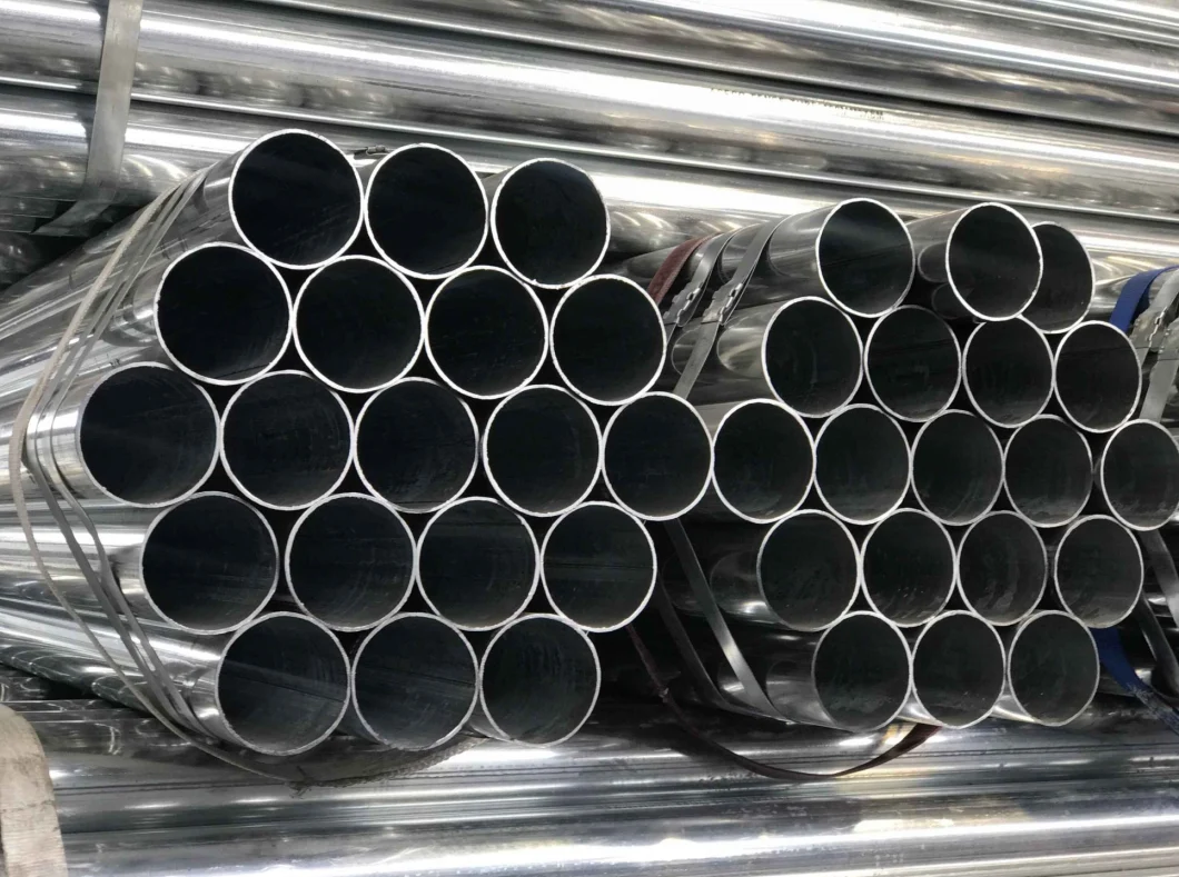 4.0mm Ms1462/En39 Standard Galvanized Steel Pipe Scaffold Tube for Formwork