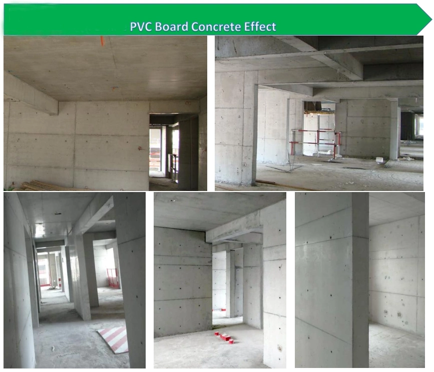 Beam Formwork PVC Shuttering PVC Foam Board for Concrete