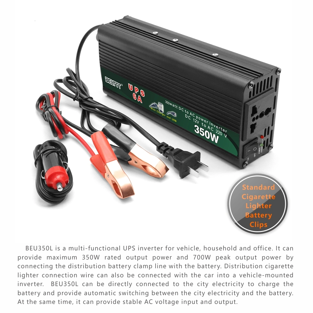 High Quality DC to AC Inverter 350W UPS Car Power Inverter Charger