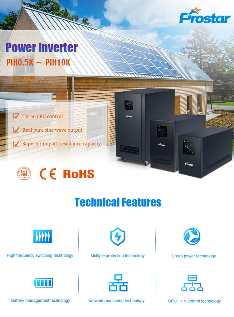 48V 6kw/6000W Low Frequency Power Inverter with Charger