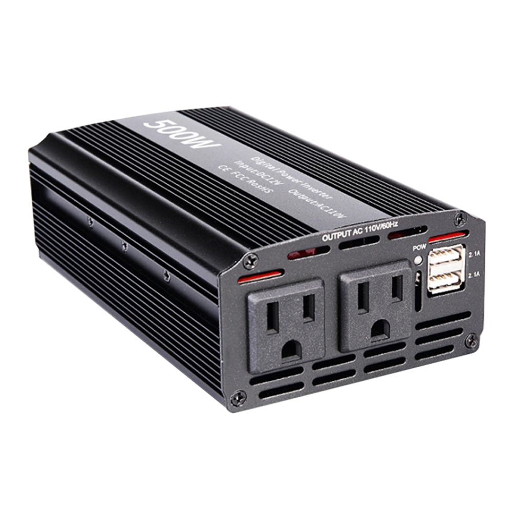 500 W Power Inverter DC AC off Grid Electric Power Inverter for Home Use, Outdoor