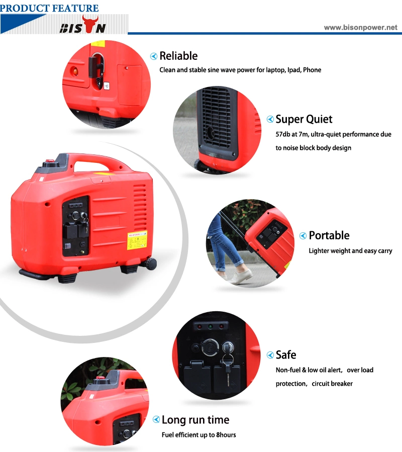 Bison (China) BS3100X 3kw New Type Long Run Time Reliable Portable 3000 Watt Inverter Generator for Sale