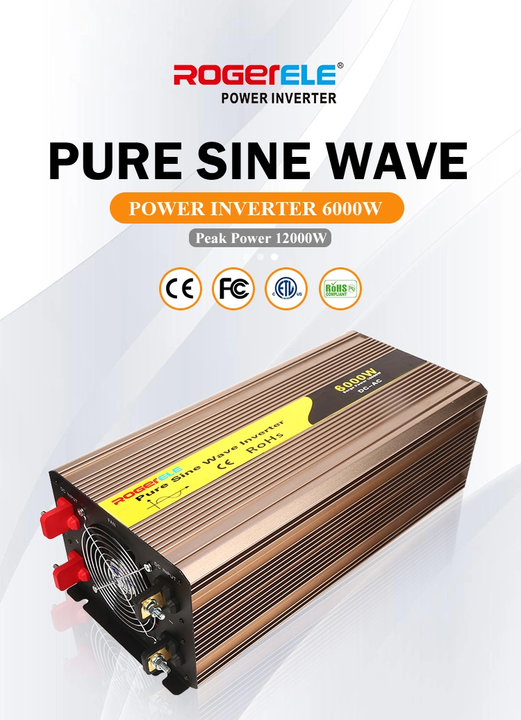 300W/500W/2000W/3000W/5000W/6000W Pure Sine Wave Power Inverter Price