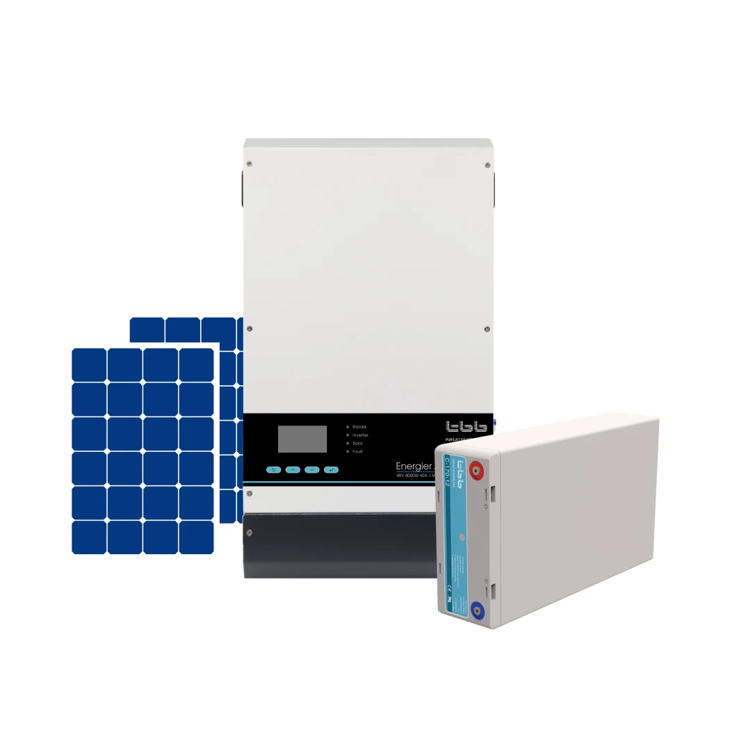 2kw Home Solar Home System off Grid Hybrid Inverter Battery
