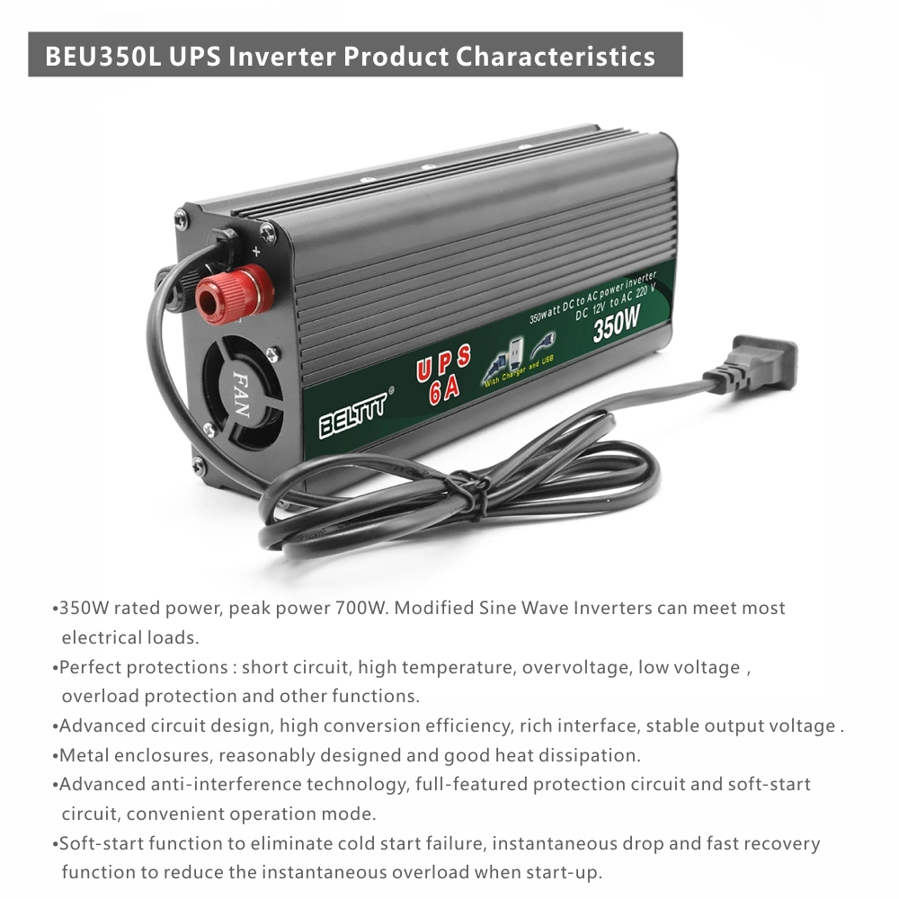 High Quality DC to AC Inverter 350W UPS Car Power Inverter Charger