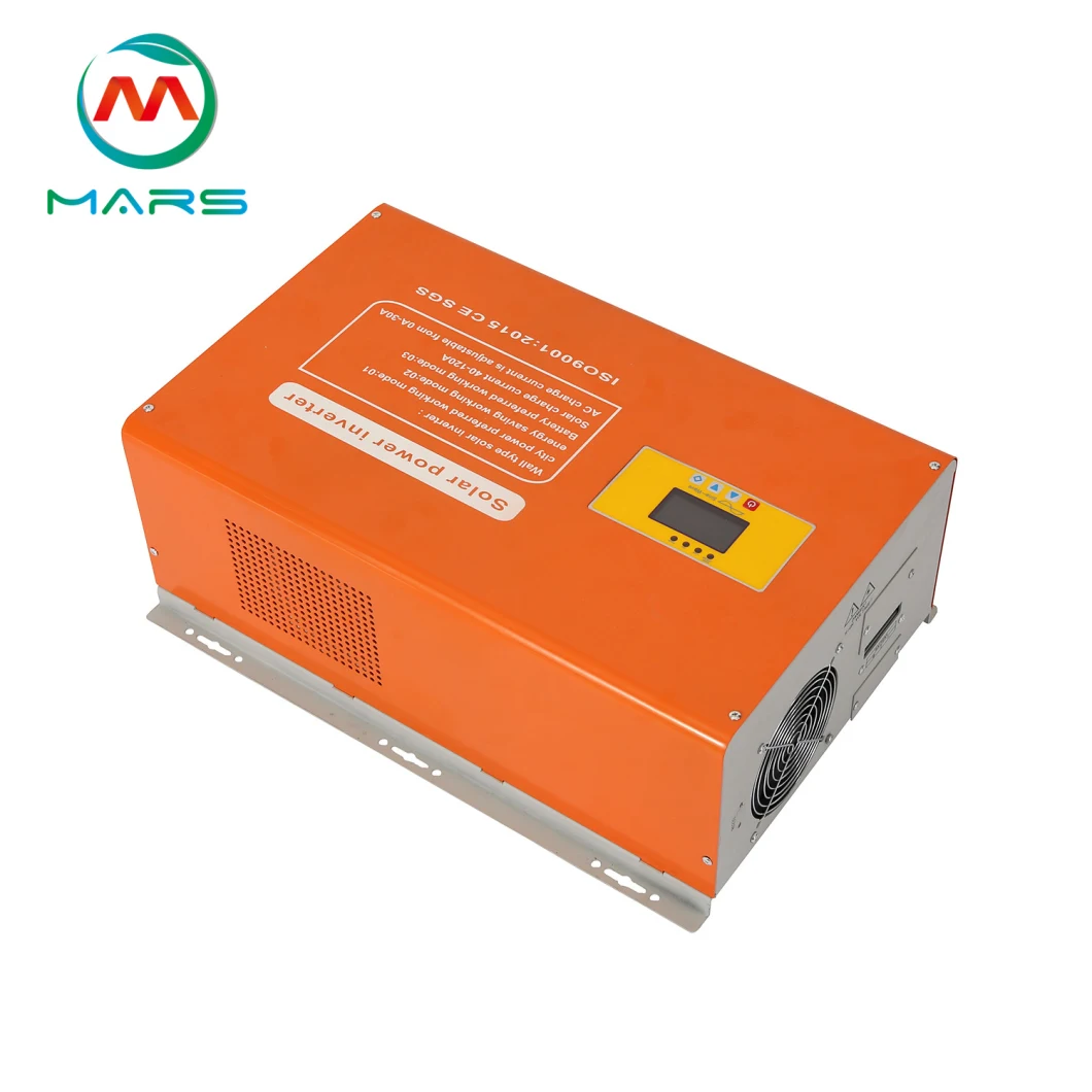Mars Solar Power Inverter 5kw Hybrid Controller 5000W Pure Sine Wave Power Inverter