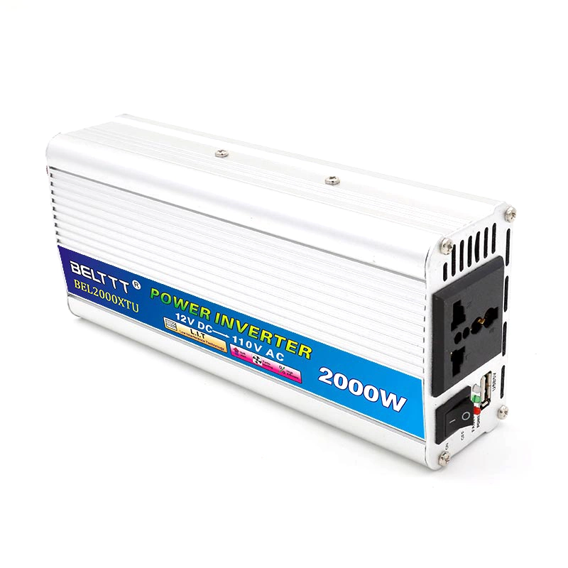 100% Test High Frequency Modified Sine Wave Inverter 2000W Car Power Inverter