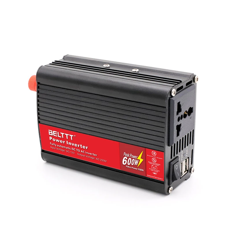 Belttt DC to AC Inverter off Grid 300W Micro Car Power Inverters with USB Output