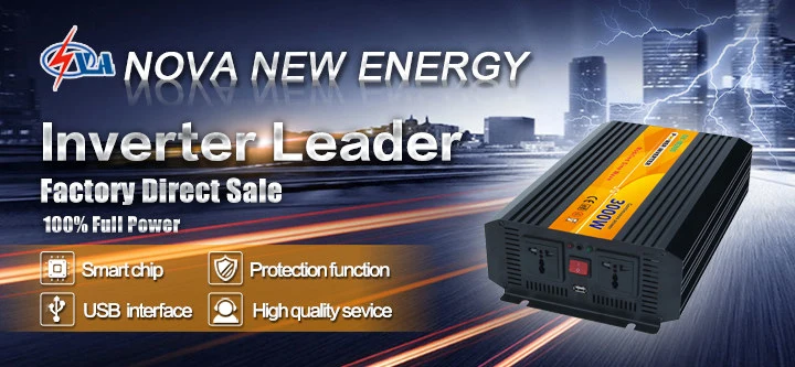 3000W/6000W DC AC Power Inverter DC 12V24V48V to AC 100V/110V/120V/220V/230V/240V