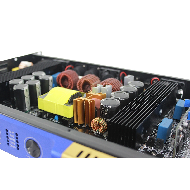 2 Channel Stereo AMP 1200 Watt K-1200 1u Professional Digital Power Amplifier