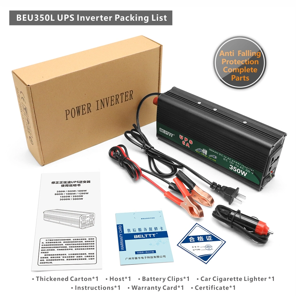 High Quality DC to AC Inverter 350W UPS Car Power Inverter Charger