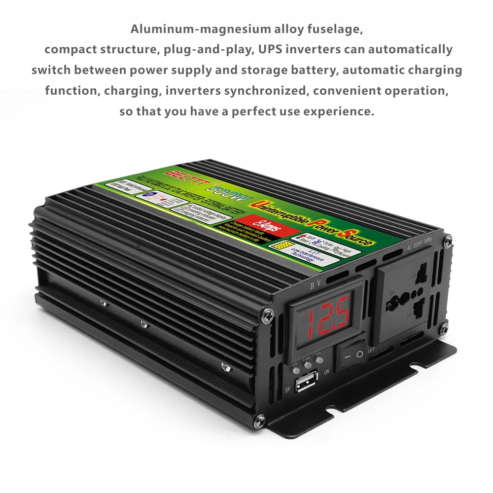 Factory Directly Supply DC to AC off Grid Car Power Inverter with Charger