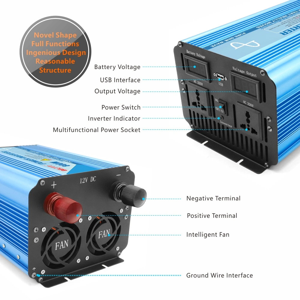High Frequency off Grid Solar Power Inverter Pure Sine Wave Home Inverter