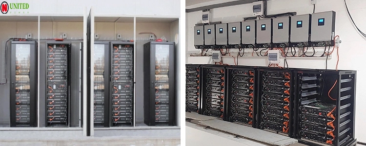Lithium Batteries 10kwh 20kwh 30kwh LiFePO4 Battery Cabinet with BMS and Inverter for Home Energy Storage