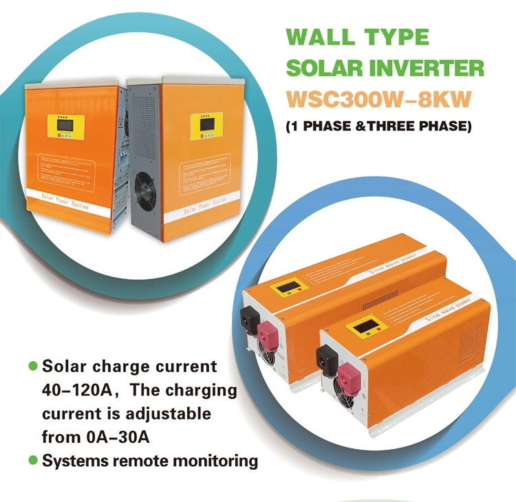 with One Stop Service 6kw MPPT Power Inverter Power Inverter for Home Use
