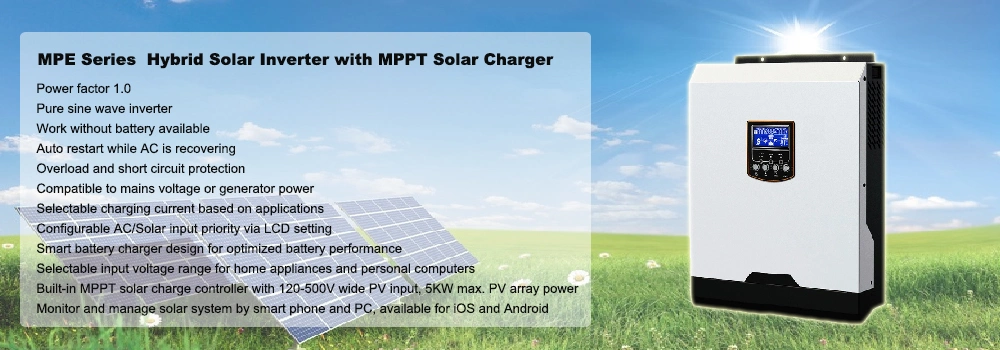 5000W Inverter Power Charger Solar Inverter for Home System