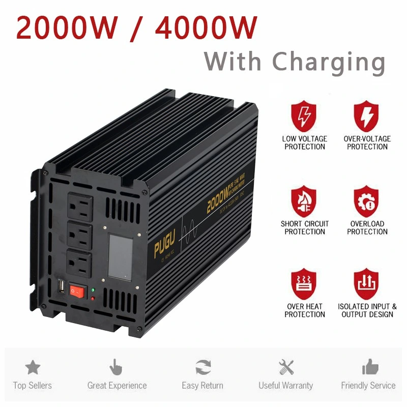 1000W off Grid 12VDC to 220VAC Modified Sine Wave Solar UPS Inverter with Charger