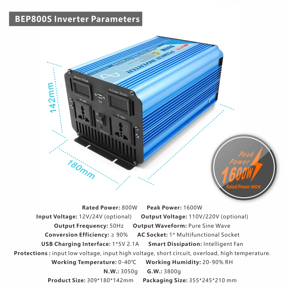 High Frequency off Grid Solar Power Inverter Pure Sine Wave Home Inverter