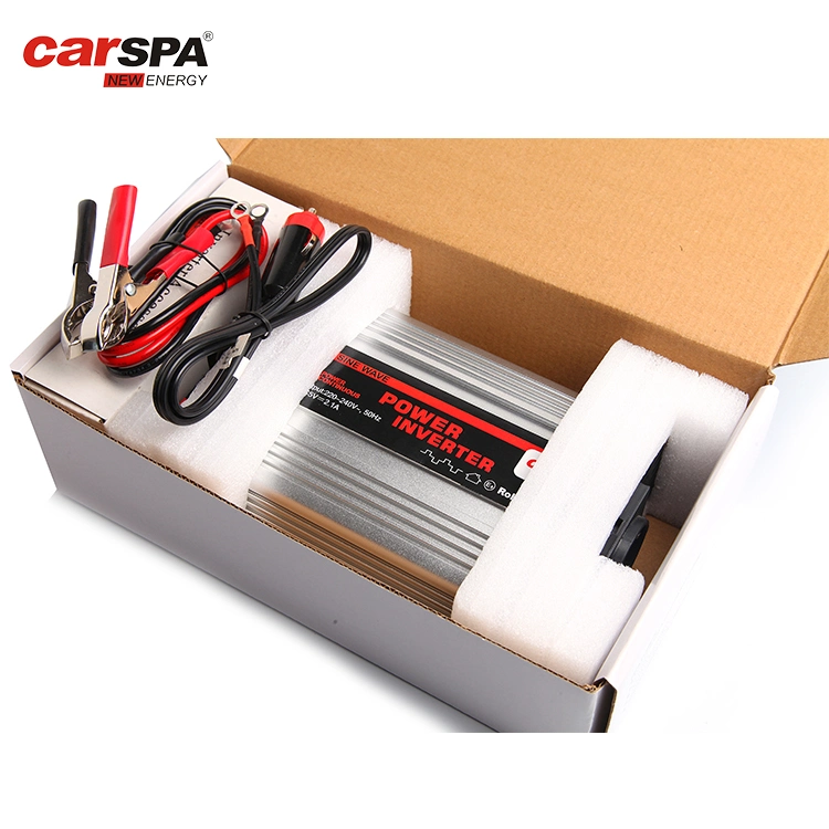 CARSPA Digital Power Inverter DC AC 600W 12V To 120V