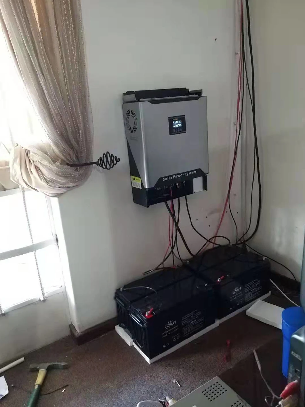 Solar Inverter 300W-20kw for Solar Power System, with MPPT Solar Charge Controller Built-in