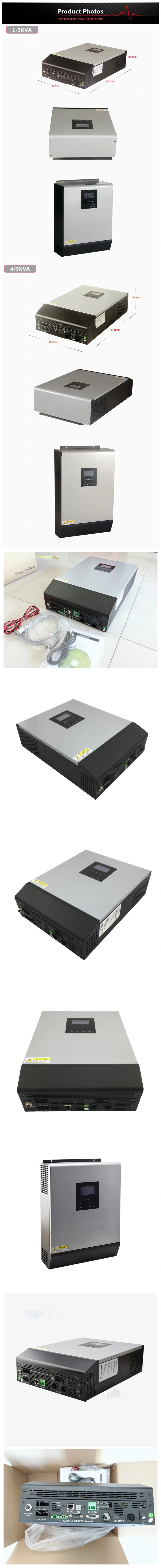 5kVA/4000W PWM Solar Controller Hybrid Inverter Pure Sine Wave Power Inverter (QW-5kVA4850)