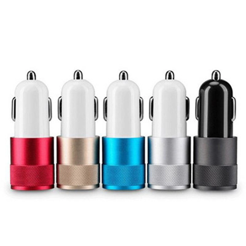 Dual USB Car Charger 5V 2.1A Car Charger Safety Auto Car Charger
