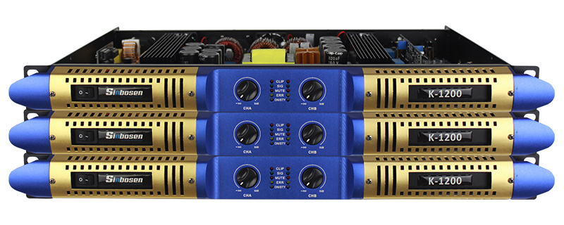 1200 Watts Audio Amplifier Circuit K-1200 Professional 2 Channel Power DJ Audio Digital Amplifier